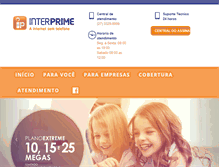 Tablet Screenshot of interprime.net